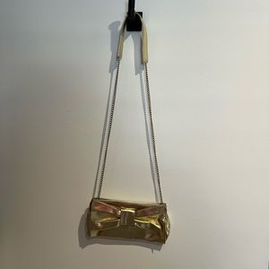 Le Chateau gold clutch
